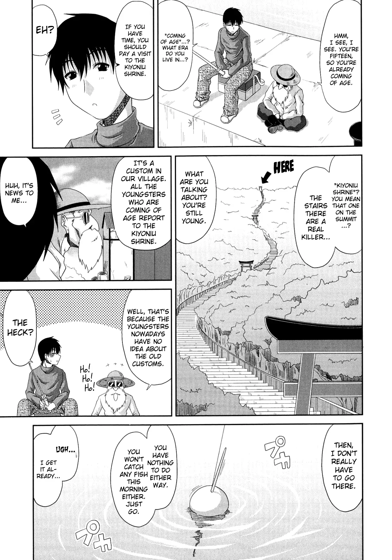 Tomo Haha Ch. 1-5, 11