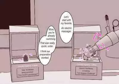 [Hachihachihachi] Cli Box ni Batta Onee-chan-tachi no Cli o Ijiri Taosu | Play with my clitoris box sisters. [English]