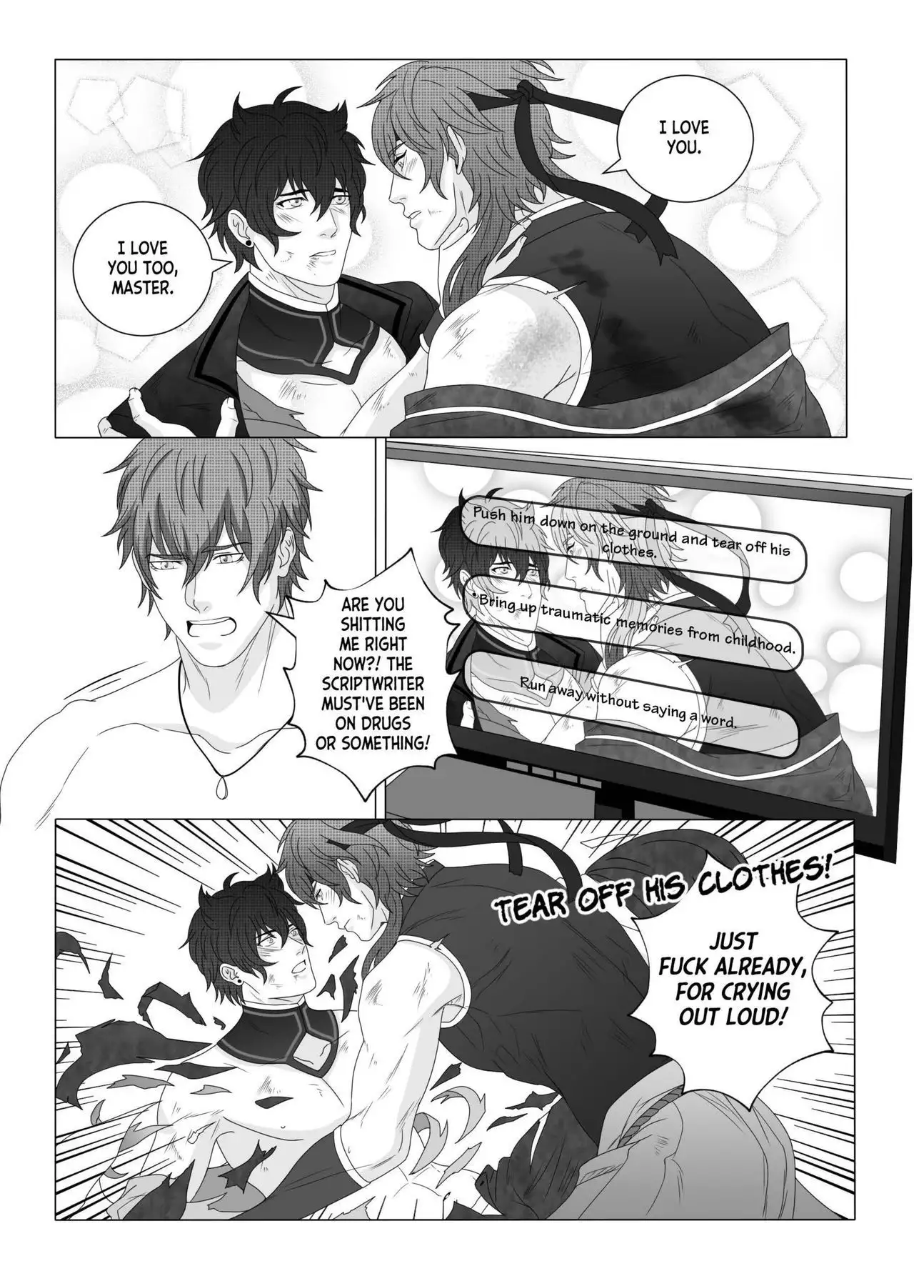 Fujoshi Trapped in a Seme's Perfect Body 3, 4