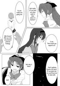 (C85) [BLEU (Mizuki)] Yearning, Love (Puella Magi Madoka Magica) [English] [Yuri-ism]