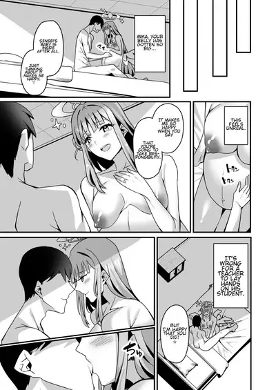 Mika to Happy Love Love Sex Shite Haramaseru Hon - A book about happy loving sex with Mika and impregnation. | Lovey Dovey Impregnation Sex With Mika!