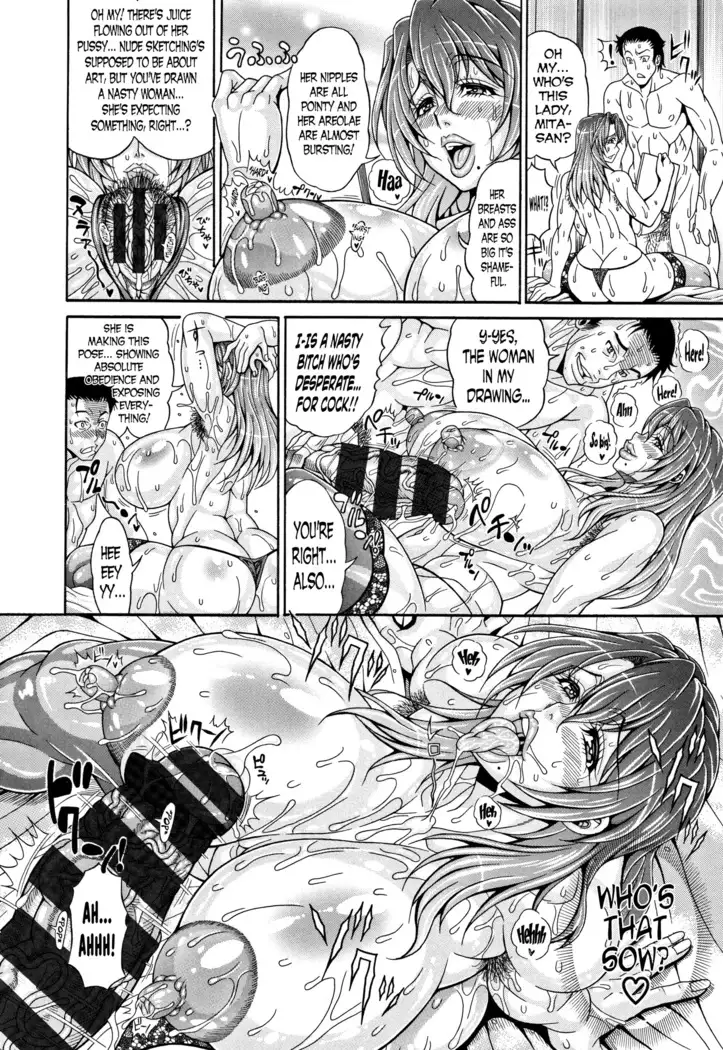 Pakopako Bitch ~Megamori! Mashimashi! Dosukebe Niku~ Ch.1, 3, 6-8