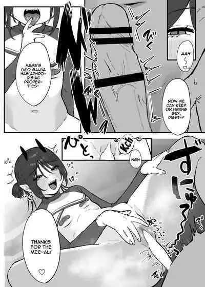 [Oyogi] Hinnyuu de Kahanshin Dekai Succubus ni Ouen Saretari Baka ni Sare Sarenagara Ecchi Suru Hanashi. | Fucking a Small-Breasted, Big-Assed Succubus While She Cheers Me On and Makes Fun of Me [English] {Doujins.com}