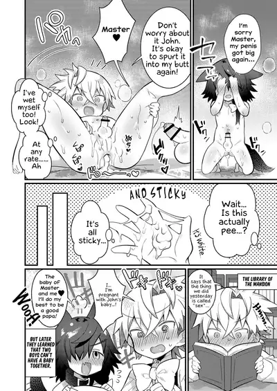 [Shikakui Kuromaru] Untitled | The young master and the puppy (Shota Sextet 1) [English] [Tabunne Scans] [Digital]