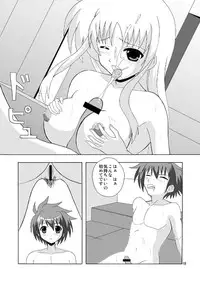 [MagicalFlight (Juujou Tatami)] Fate de Fudeoroshi (Mahou Shoujo Lyrical Nanoha) [Digital]