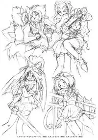 PreCure All Stars Ryona & Ryoujoku Rough Gashuu