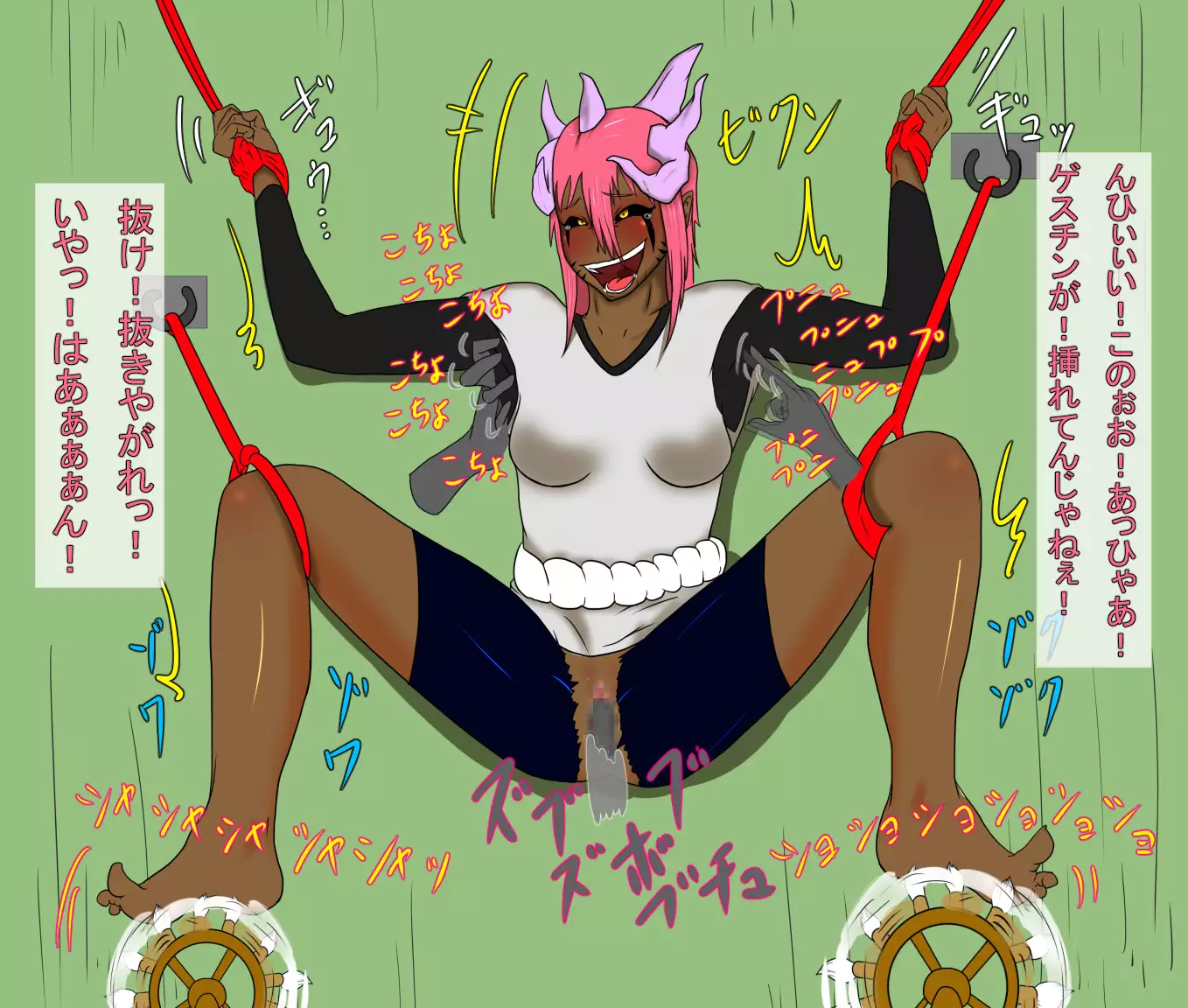 Kunoichi Kusuguri Jigoku Emaki