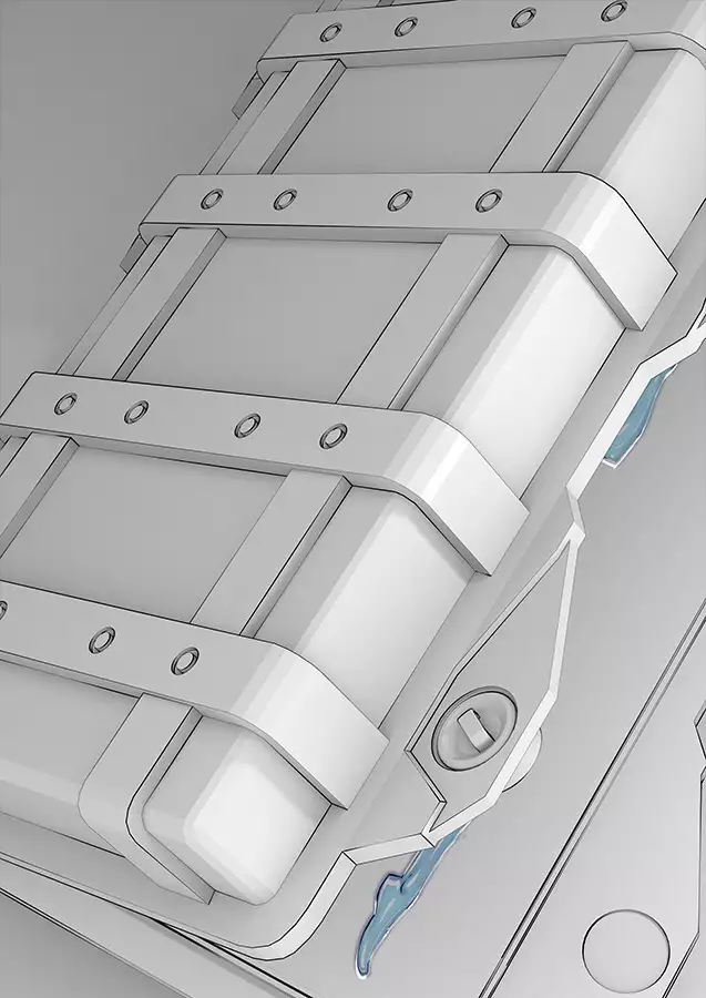 Due to the Fiendish Remodelling Suit...