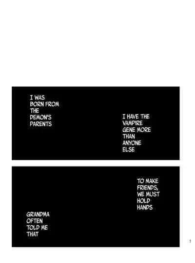 [Umenegi Daimyoujin (Umekoppe)] Sucked Dry By My Vampire Friend | Nekokaburi Kyuuketsuki ni Honenozui made Tabetsuku sareru [English] [Digital]