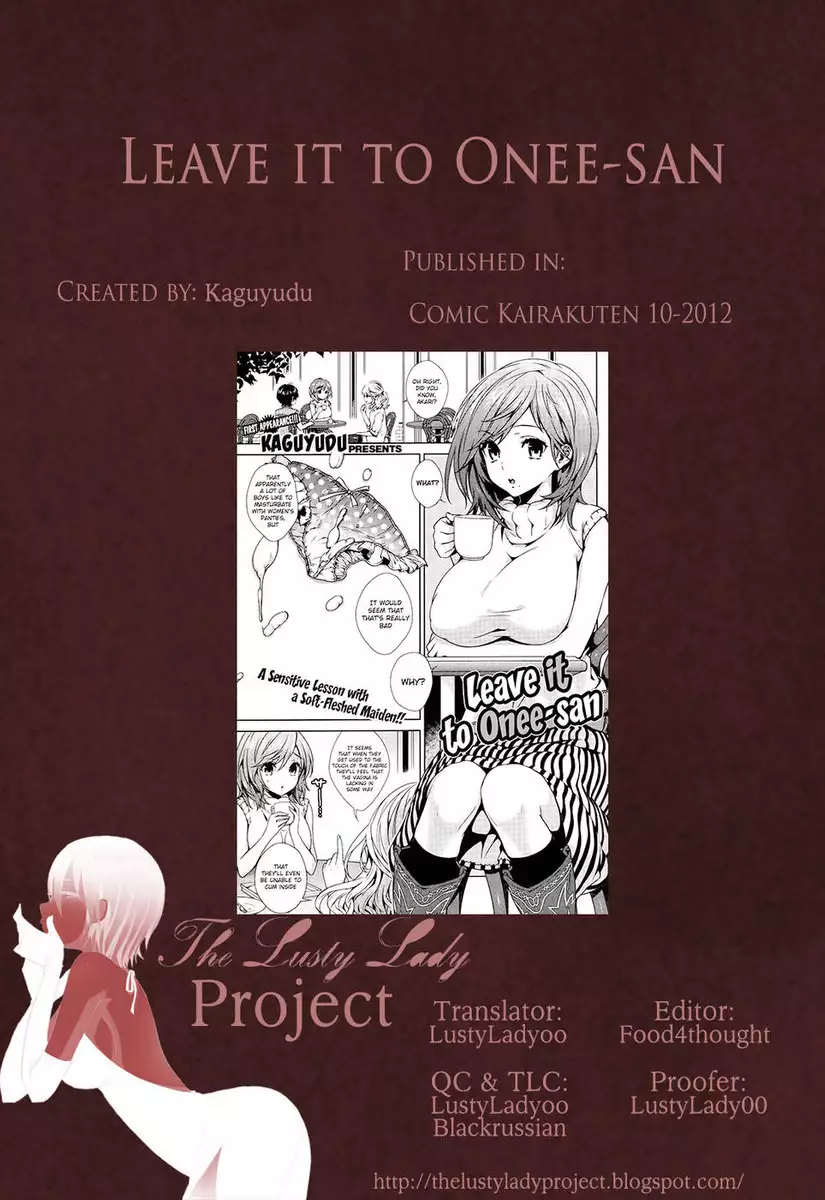 Leave it to Onee-san