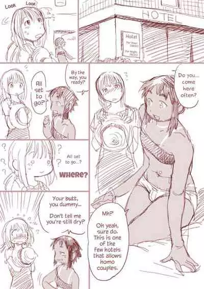 [Horihone Saizou] Boku to Ore / Trap and Sissy [English] [Chastity Dreamer Schmö] [Digital]