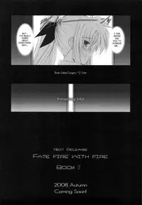 (C74) [Dieppe Factory (Alpine)] FATE FIRE WITH FIRE (Mahou Shoujo Lyrical Nanoha) [English]