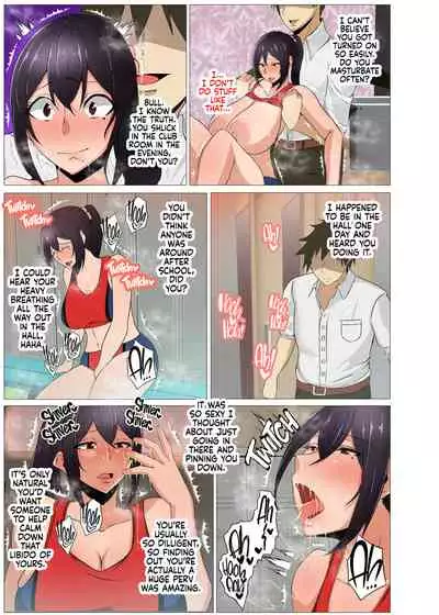 [KAZAMA DoJo (Mucc)] Rikujoubu no Otonashii Senpai no Yowami o Nigitta | The Track and Field Ace's Dark Secret [English] [Digital]