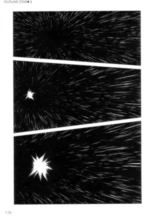 Outlaw Star Manga Volumes 1-3