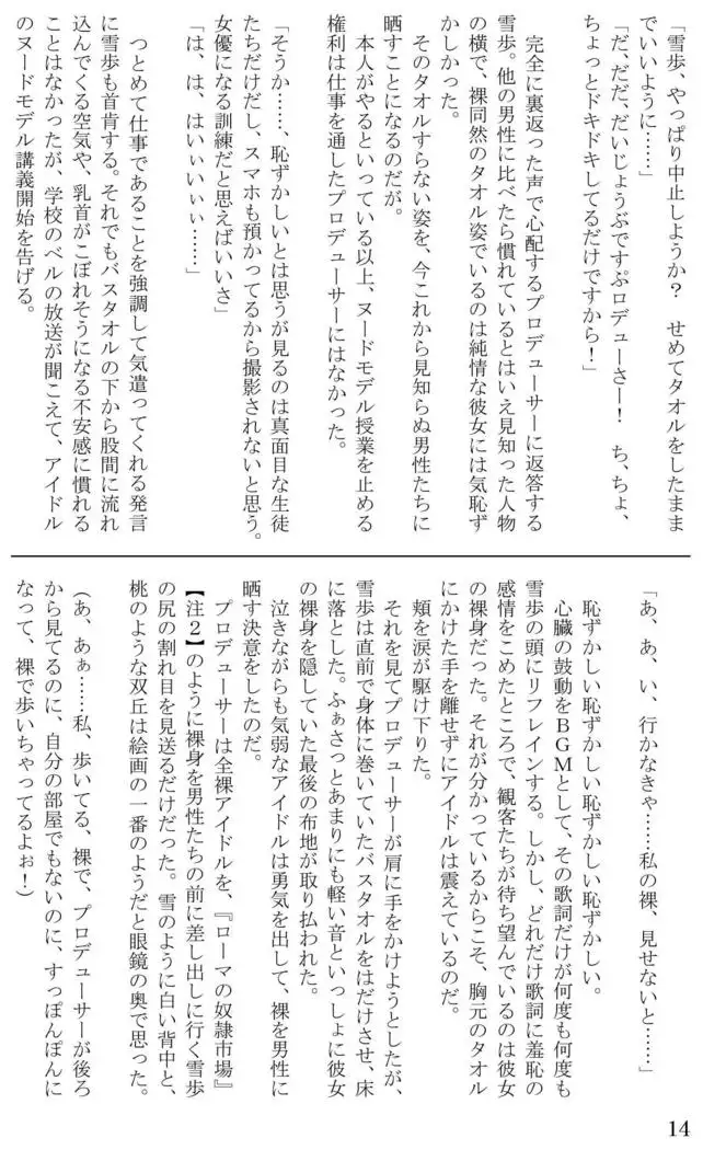 Introduction to art history of nude model Yukiho