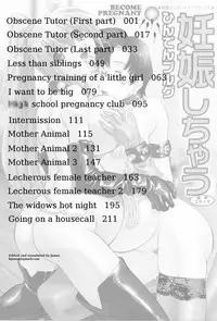 [Hindenburg] Ninshin Shichau - Become Pregnant Ch. 1-14 [English] [Januz]