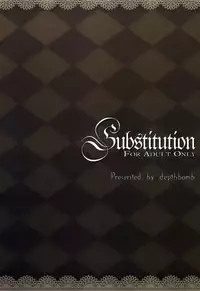 (C79) [Depthbomb (Shimo)] Substitution (Touhou Project)