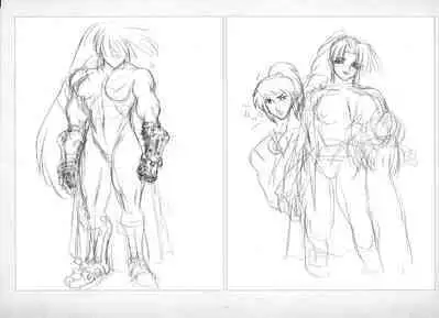 ALICESOFT ORION SCRIBBLES with CROQUIS ULTIMATE EDITION VOL.2 織音計画特別版 ラフ画集