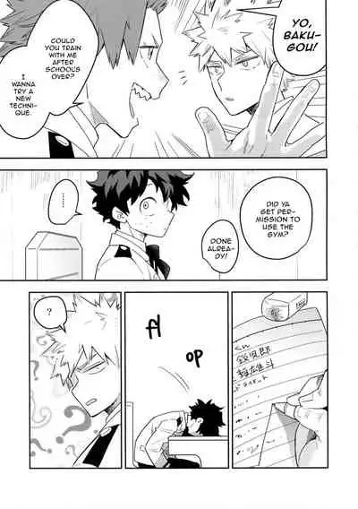 (Douyara Deban no Youda! 18) [Bakuchi Jinsei SP (Satsuki Fumi)] Kimi no Koe o Kikasete (Boku no Hero Academia) [English]