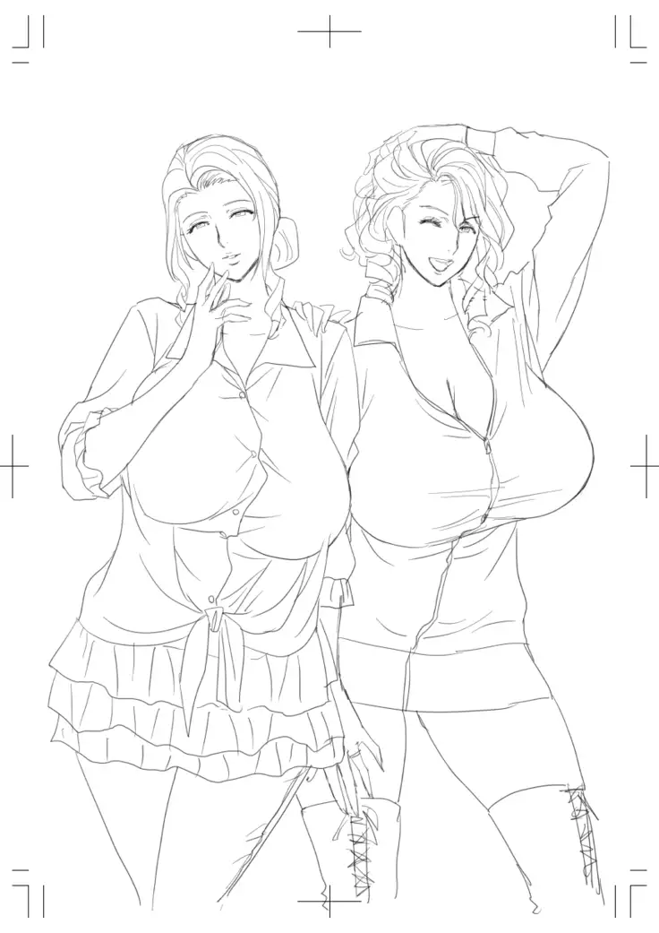 twin Milfカラーページ補完パック