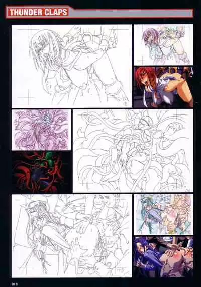 Thunder Claps! Visual Fan Book + Trading Card Art