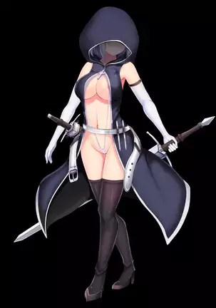 Senhime Bad Ending -Cool Heroine Buzama Haiboku CG Shuu-