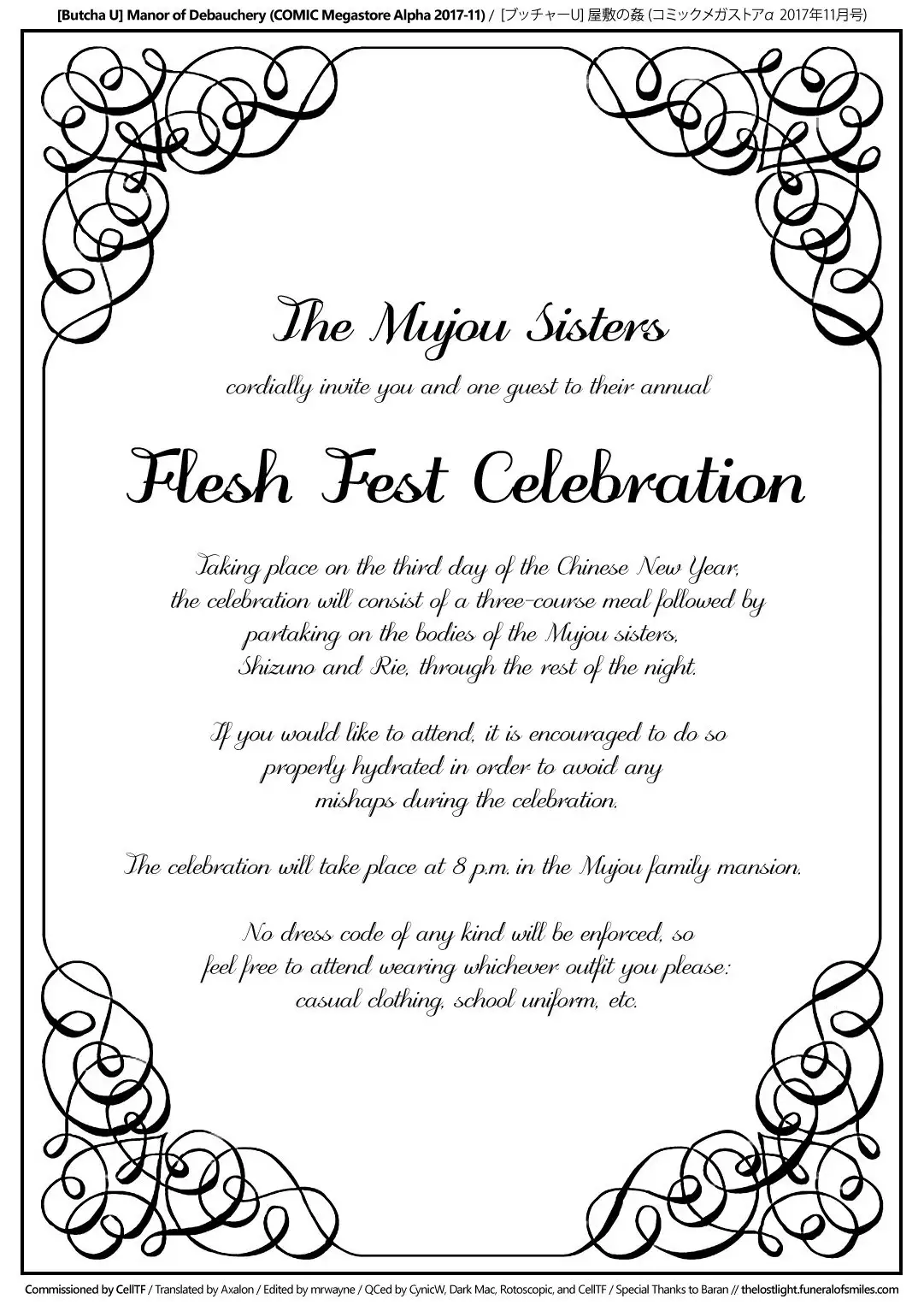 Manor of Debauchery =TLL + mrwayne=