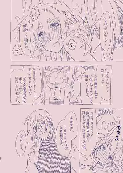 [カシオピュータ (豊音里ホヌ)] 江崎アヤメ羞恥心で魔力が出る