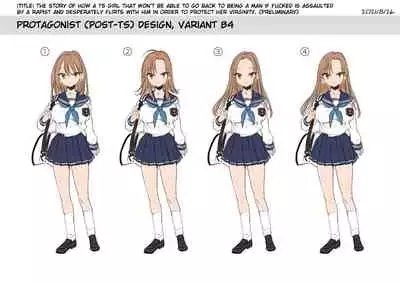 The Story of How a TS Girl That Won’t Be Able to Go Back to Being a Man if Fucked Is Assaulted by a Rapist and Desperately Flirts With Him in Order to Protect Her Virg...