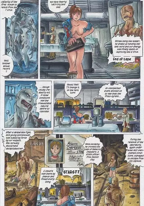 Bad Resident Evil: The Virus X ENGLISH