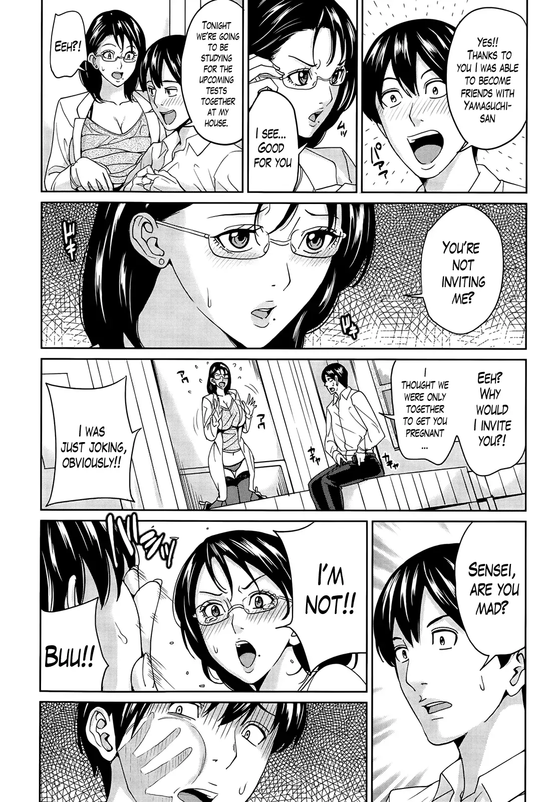 Kyouko Sensei to Boku no Himitsu | Kyouko-sensei and My Secret Ch. 1-3